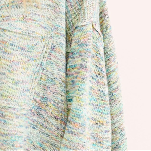 NEW Free People distressed space dye top - Picture 4 of 8